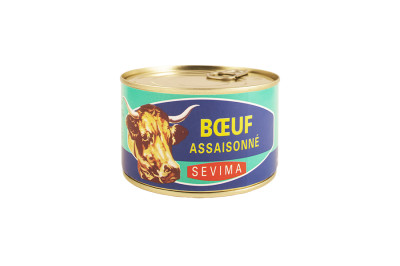 BOEUF ASSAISONNE 405g SEVIMA
