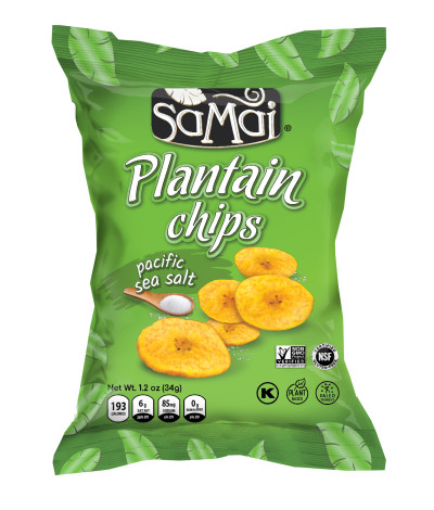 CHIPS BANANE SALEE 34g SAMAI