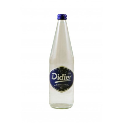 EAU GAZEUSE BOUTEILLE VERRE 75cl DIDIER
