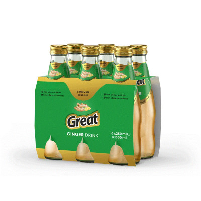 GREAT GINGER PACK 250mlx6