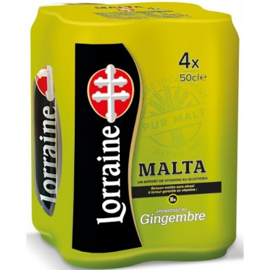 MALTA GINGEMBRE BOITE PACK 50clx4 LORRAINE