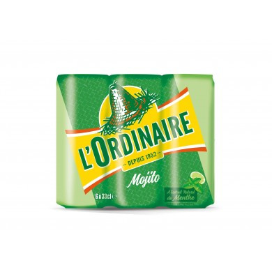 ORDINAIRE MOJITO BOITE PACK 33clx6