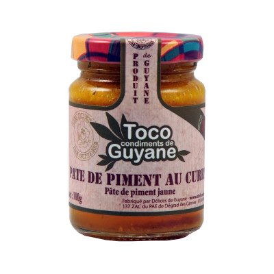 PATE PIMENT CURRY 100g TOCO