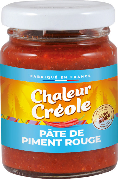 PATE PIMENT ROUGE 100g CHALEUR CREOLE