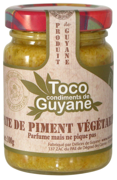 PATE PIMENT VEGETARIEN 100g TOCO