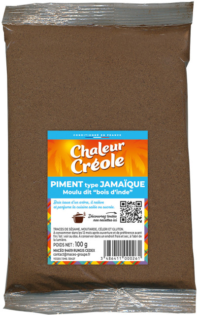 PIMENT JAMAIQUE MOULU 100gx20
