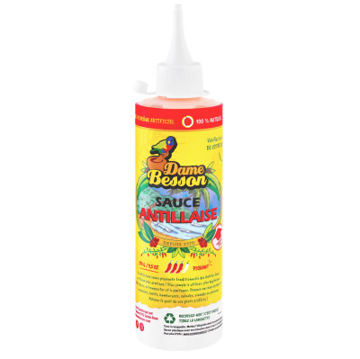 SAUCE ANTILLAISE SQUEEZER 270g DAME BESSON