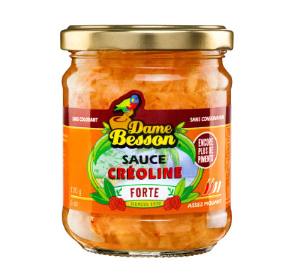 SAUCE CREOLINE FORTE 170g DAME BESSON